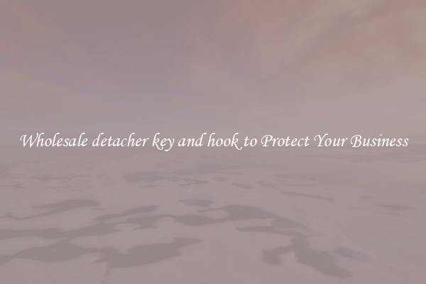 Wholesale detacher key and hook to Protect Your Business