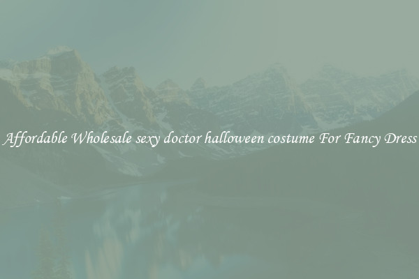 Affordable Wholesale sexy doctor halloween costume For Fancy Dress