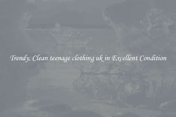 Trendy, Clean teenage clothing uk in Excellent Condition